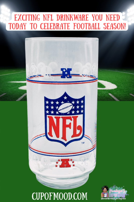 
Celebrate the legacy of professional football with the Vintage NFL Shield Mobile Glass.  It’s the perfect #cupofmood a must-have collectible for football fans, beer enthusiasts, and memorabilia collectors alike.