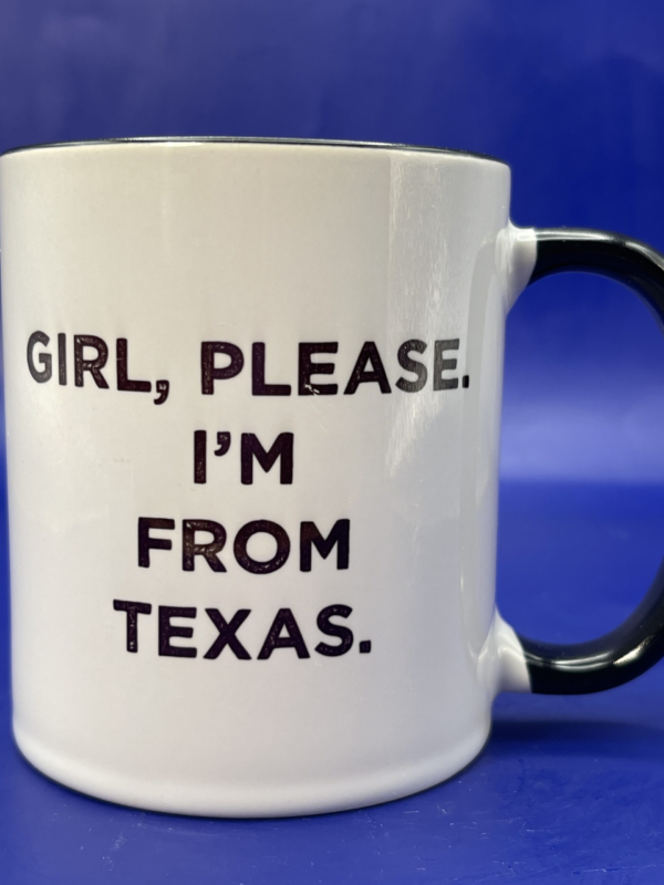 Embrace your Texas pride with the Girl Please Texas Mug. It’s the perfect #cupofmood and a whimsical addition to the Funny Mood Collection.