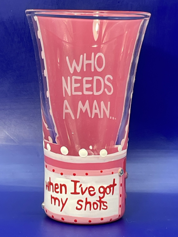 Get ready to add a splash of sass to your shot glass collection with the Lolita Got Shots Glass! It’s the perfect #cupofmood for those who love sassy shots.