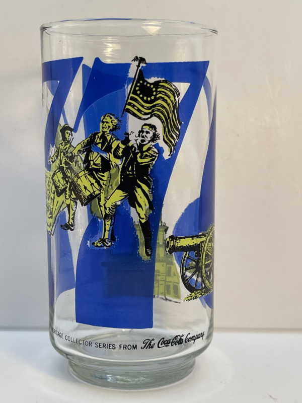 Celebrate the red, white, and cheers! with the Spirit of ‘76 Coca-Cola Heritage Glass. It’s the perfect #cupofmood and a vintage toast to American history that’s both collectible and conversation-worthy.
Indeed it’s part of both the CupofMood Shop’s Fourth of July Collection and American Flag Collection.