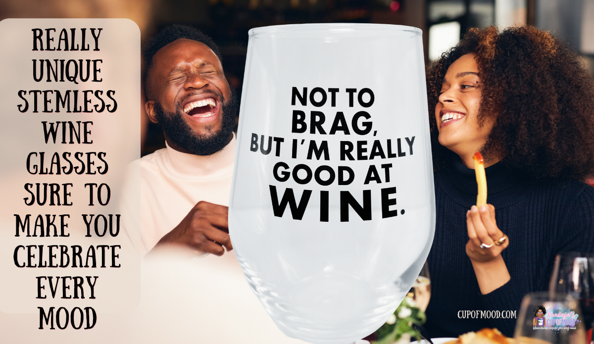 Really Good At Wine Stemless Wine Glass